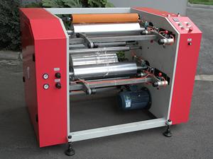 Semi-automatic Four Shaft Slitter Rewinder